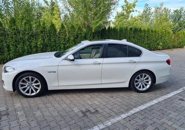 BMW Seria 5 cena 63800 przebieg: 215530, rok produkcji 2014 z Zambrów małe 22